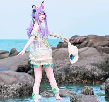 靴付き ウマ娘メジロマックイーン水着 コスプレ衣装 Amazon.co.jp: [kumikumiCOS] ウマ娘 メジロマックイーン 水着